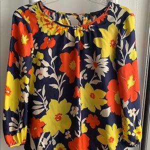 J-Crew - Silk Poplin Blouse